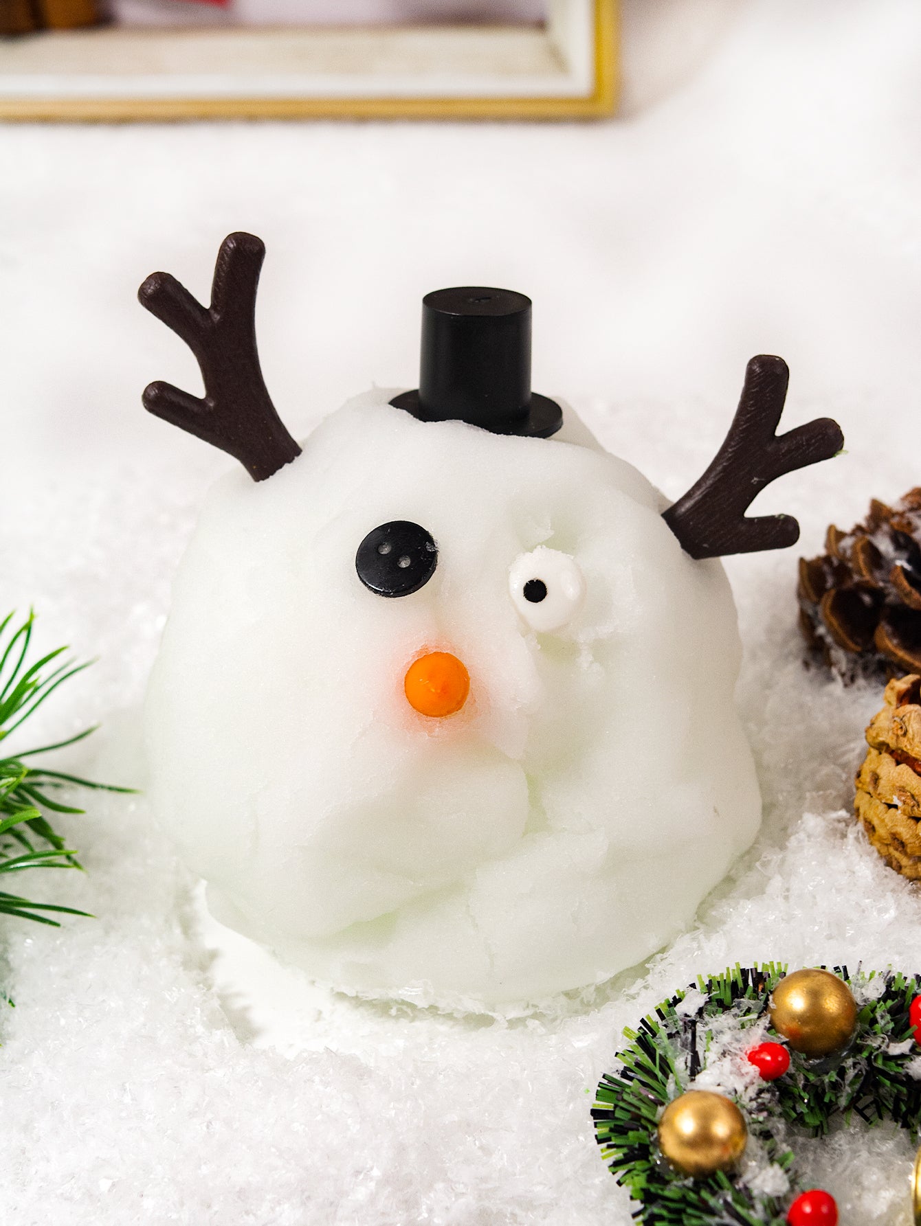 SNOWMAN-ICY CHRISTMAS SLIME - Christmas Holiday-Themed Slime Kit