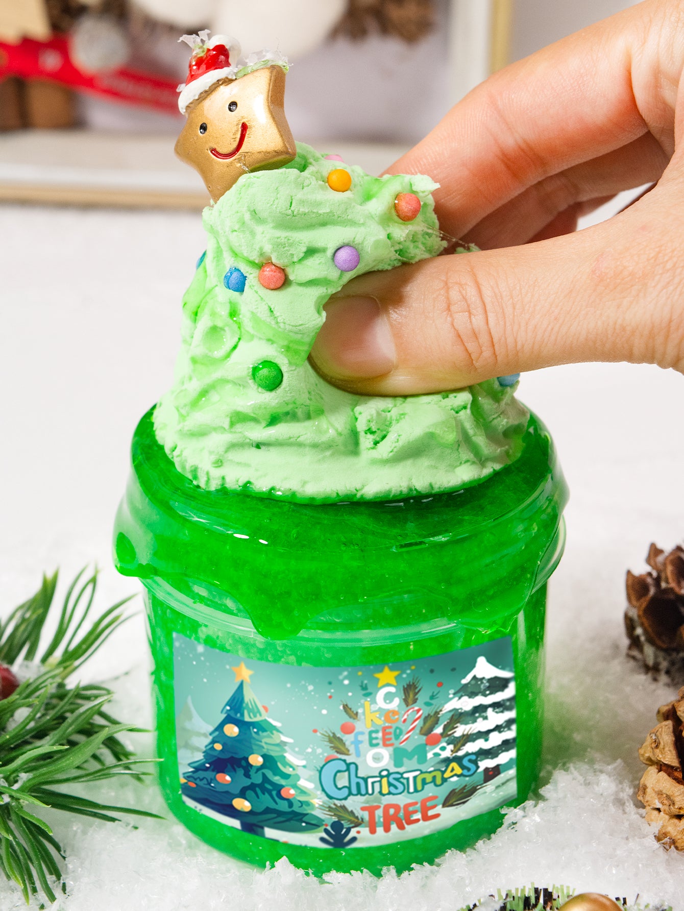 CHRISTMAS TREE SLIME